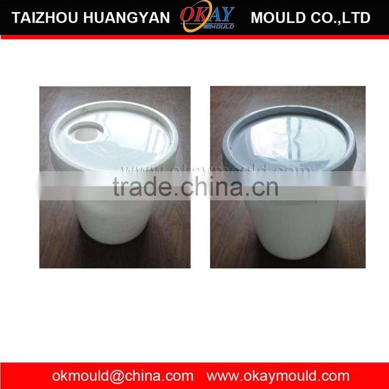 high quality injection plastic paint pail mold