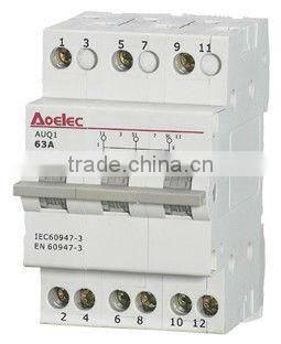 AUQ1 din rail mounting 32A Changeover Switch