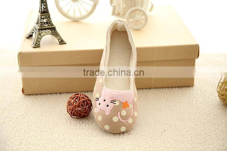 New models wide style women flat dance shoes