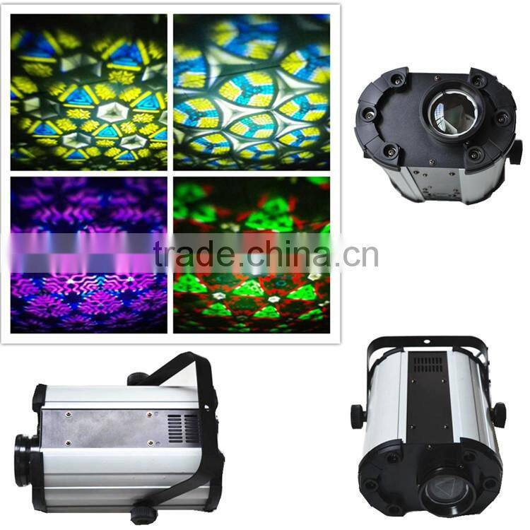 Disco night club wedding stage lighting 60w LED Rotating Panel Kaleidoscope flower stage effect light