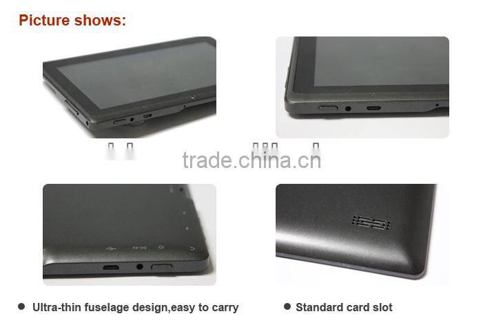 High Quality 7 Inch Android 4.1 Tablet PC VGA Output