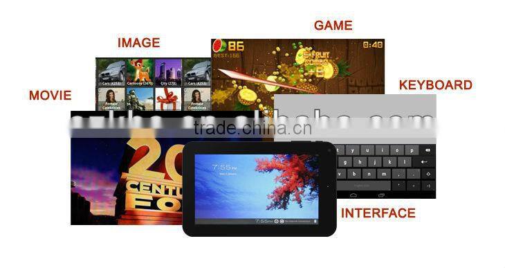 2014 New Tablet! 7"Dual Core Infrared Multi Touch Screen Overlay Tablet Pc