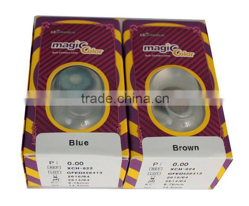 GEO super nudy violet popular wholesale eye cosmetic cheap colored contact lenses