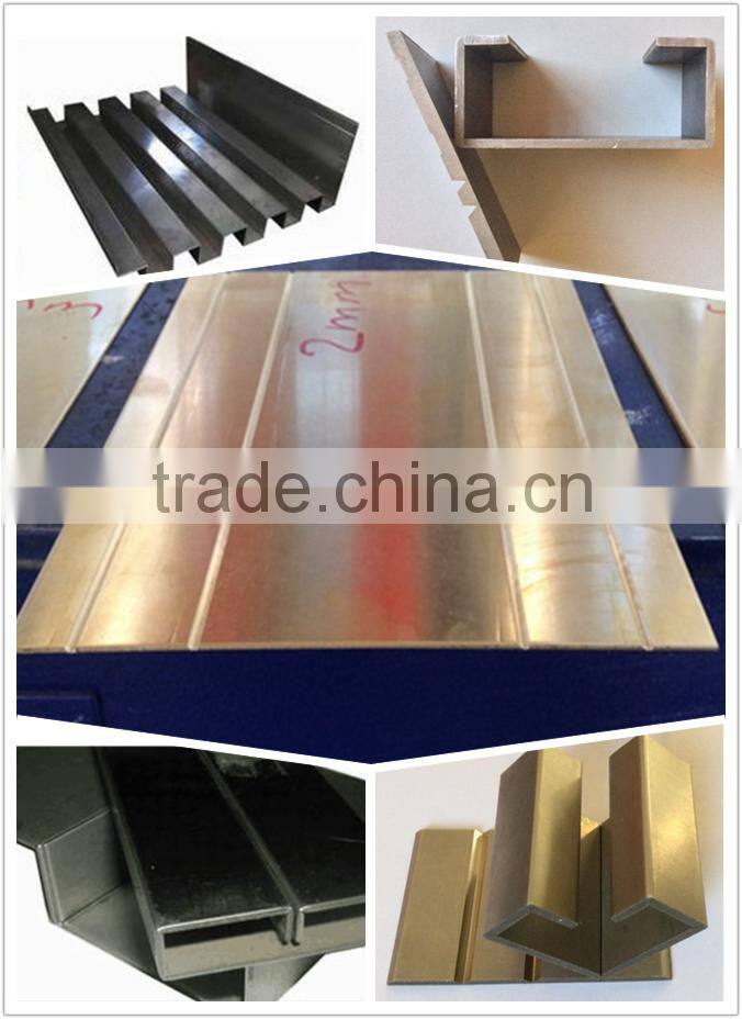 stainless metal v groove machine for V keyway planer