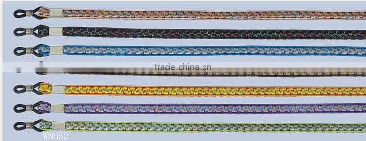 OEM cheap fashion braided cords, straps for sunglasses/spectacles