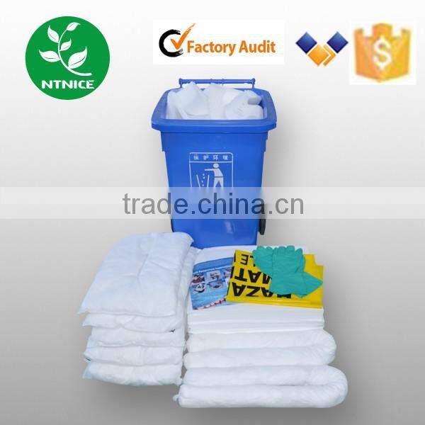 100% pp 240L Oil-Only Safety Spill Kits for environmental protect