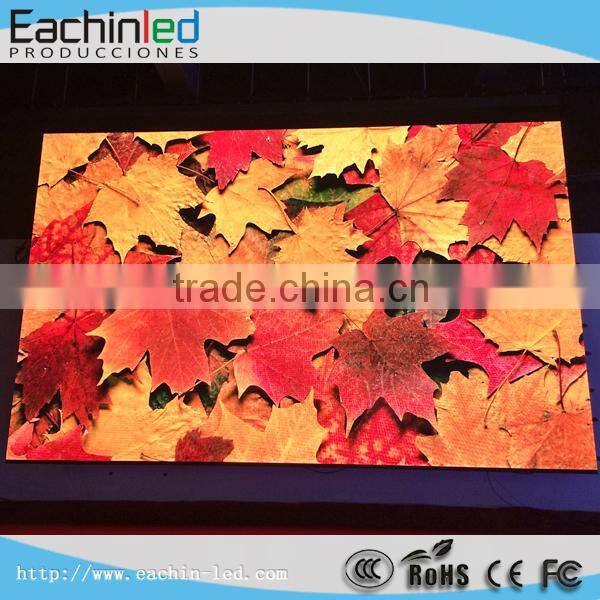 Die-cast small pixel pitch led screens / led video panel p3.91mm