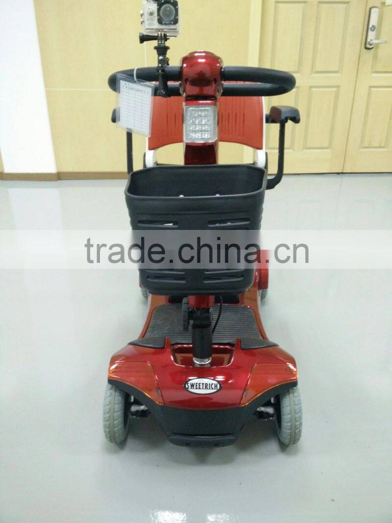 SW1000F flodable Mobility scooter for rehabilitation therapy