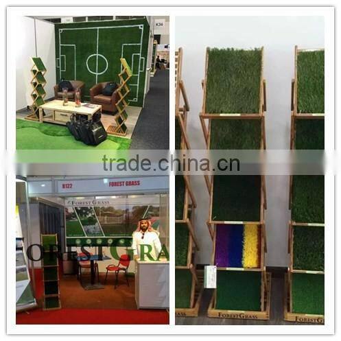 11000Dtex S yarn shape 3D artificial grass for soccer game fields