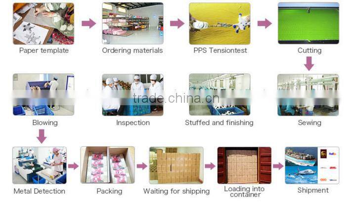 OEM High Quality Mixture Baby Toy Stuffed Pillow Christmas Child Gift