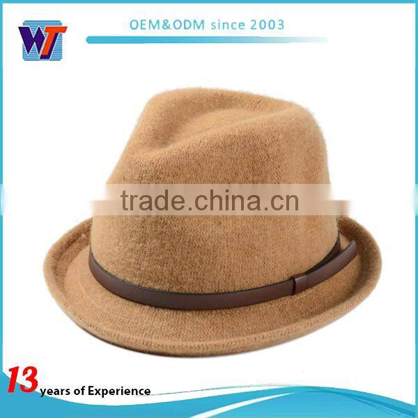 Hotsale fashion man's classic fedora hat