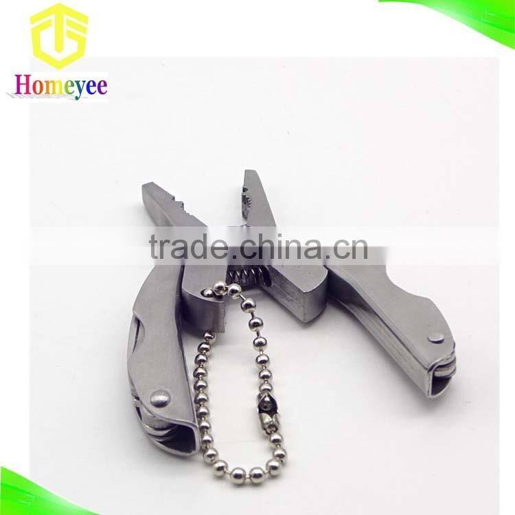 Mini Fishing turtle folding plier /Stainless Steel Keychain Pliers