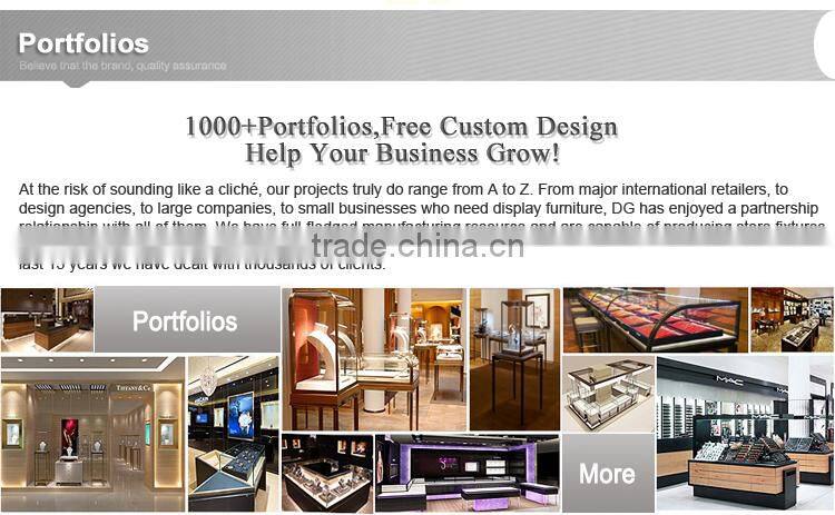 Luxury High End Wood Mall Cosmetic Kiosk