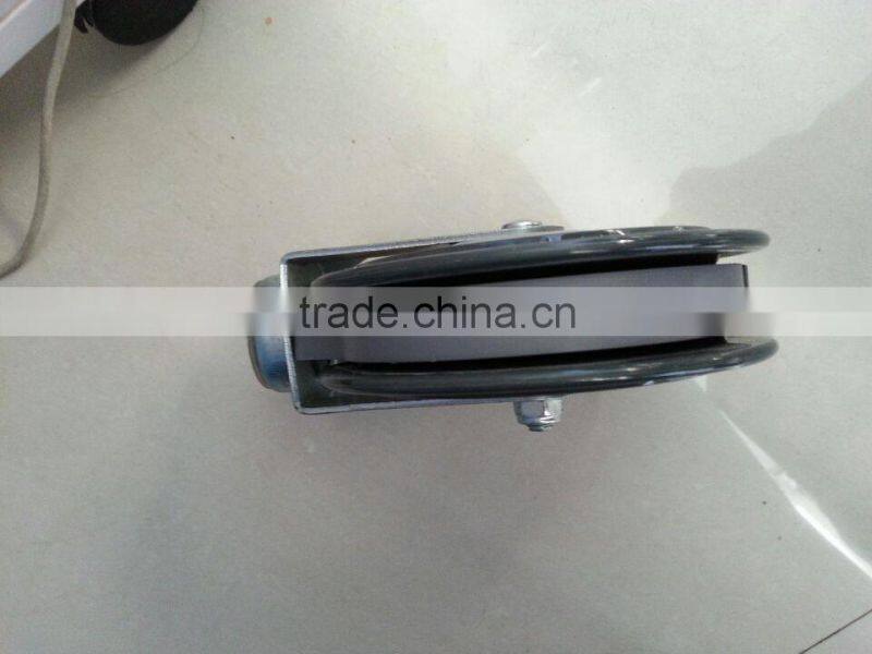 RH-STC4E-02 high quality TPU casters supplier 4'' double elevator wheels