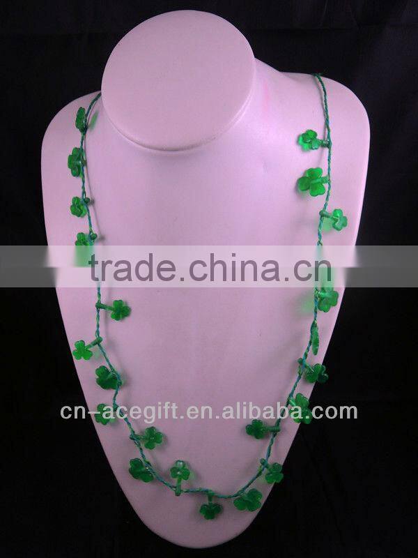 purple beads,Party decorations,party favor,glow lights necklace