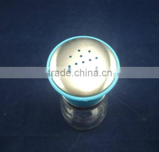 salt pepper shaker with 150ml glass bottle