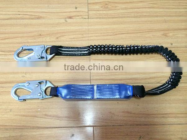 Elasticated Forked Safety Lanyard