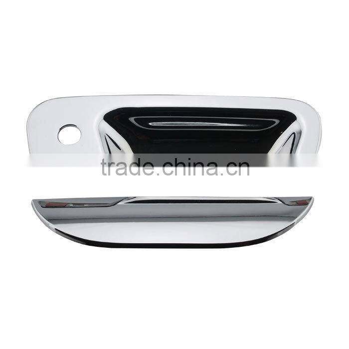 ABS CHROME REAR TAIL DOOR HANDLE BOWL COVER TRIM REAR HANDLE BOWL 1 KEYHOLE FOR F150 F 150 1997-2003