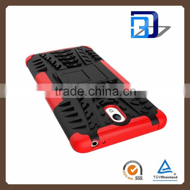 mobile phone accessories 2 in 1 Dual Slim Armor TPU&PC kickstand case for Lenovo Vibe S1 cheap price