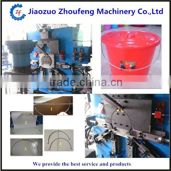 Automatic steel bucket pail hook handle making machine(Wendy@jzhoufeng.com)