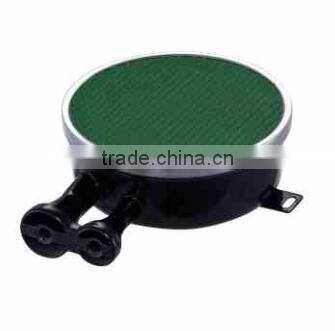 110-200mm diameter customized ring-shaped double pipe black enamelled catalytic ceramic infrared gas range burner