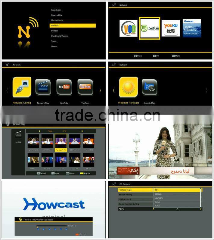 Azclass Z5 HD DVB-S2 hd receiver tiger receiver bluetooth receiver radio receiver