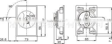 WT Professional Supply Excellent Quality Compact Shelving Lock for Locker or File Cabinet