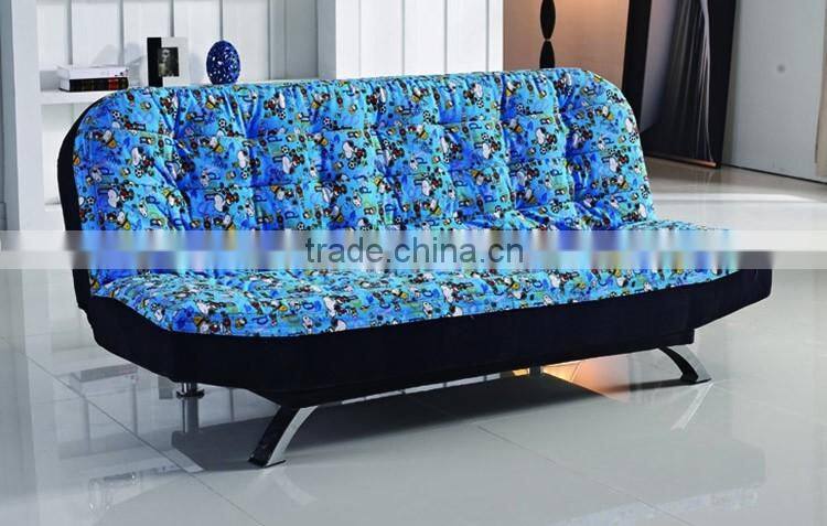 Cheap price modern home furniture metal frame sofa bed