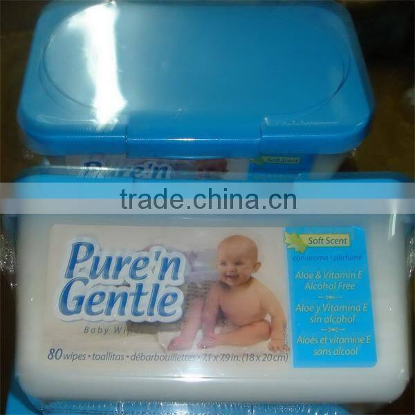 KINDS OF CASE PACKED, HIGH QUALITY BABY WIPES IN BOX