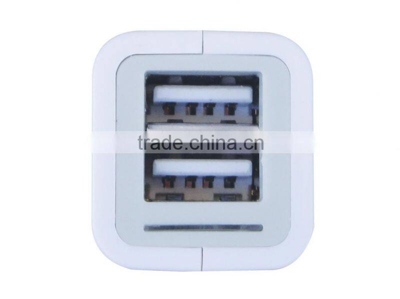 Two port car USB charger