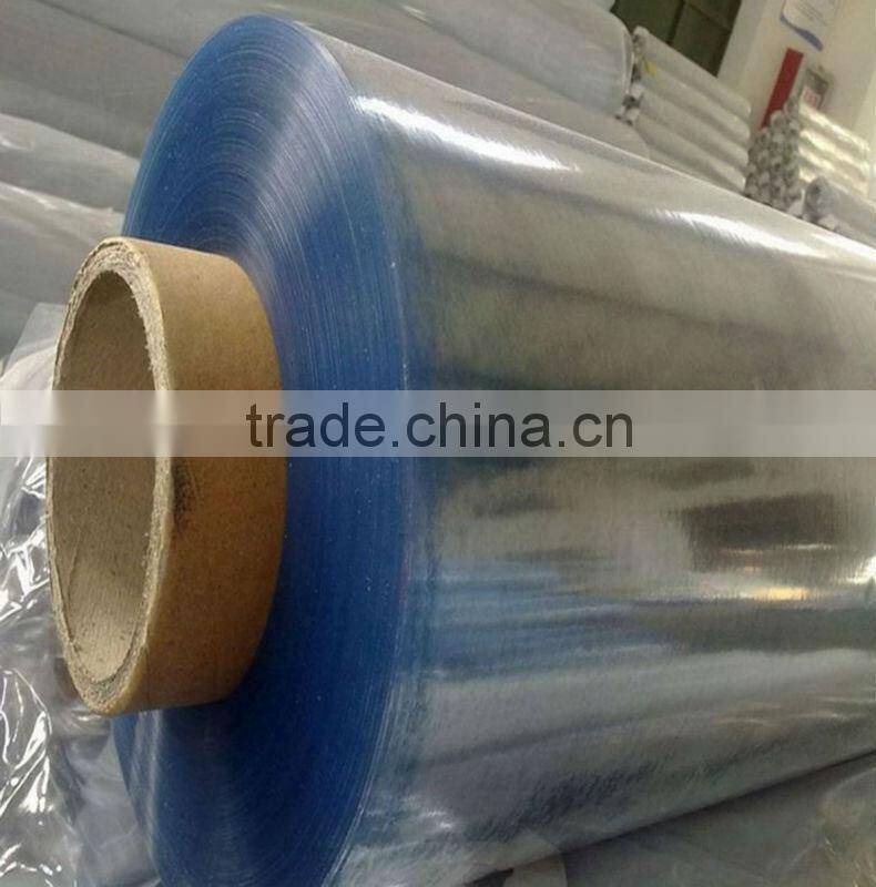 Blue or White Normal Clear Pvc Film Roll