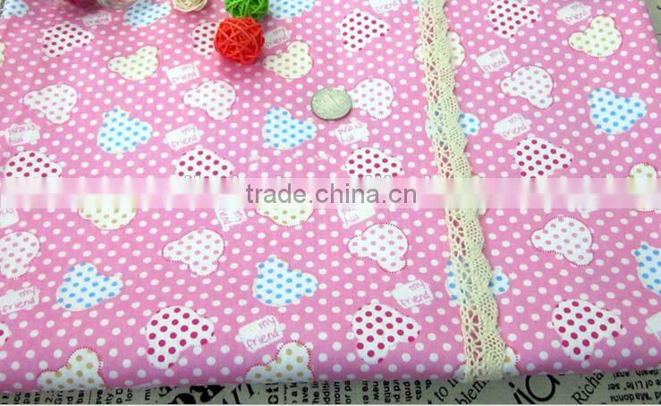 China factory digital print quilting cotton twill fabric ,100% Cotton Cambric Printed Fabric For Dress