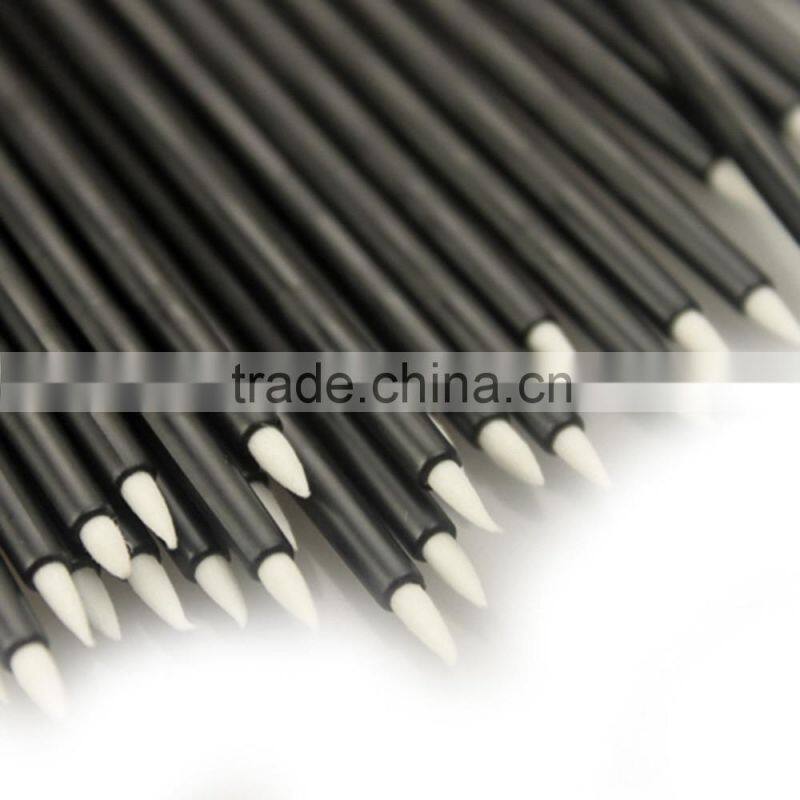 50Pcs Disposable Eyeliner Cosmetic Eye Liner Brush Makeup Tool Short Handle