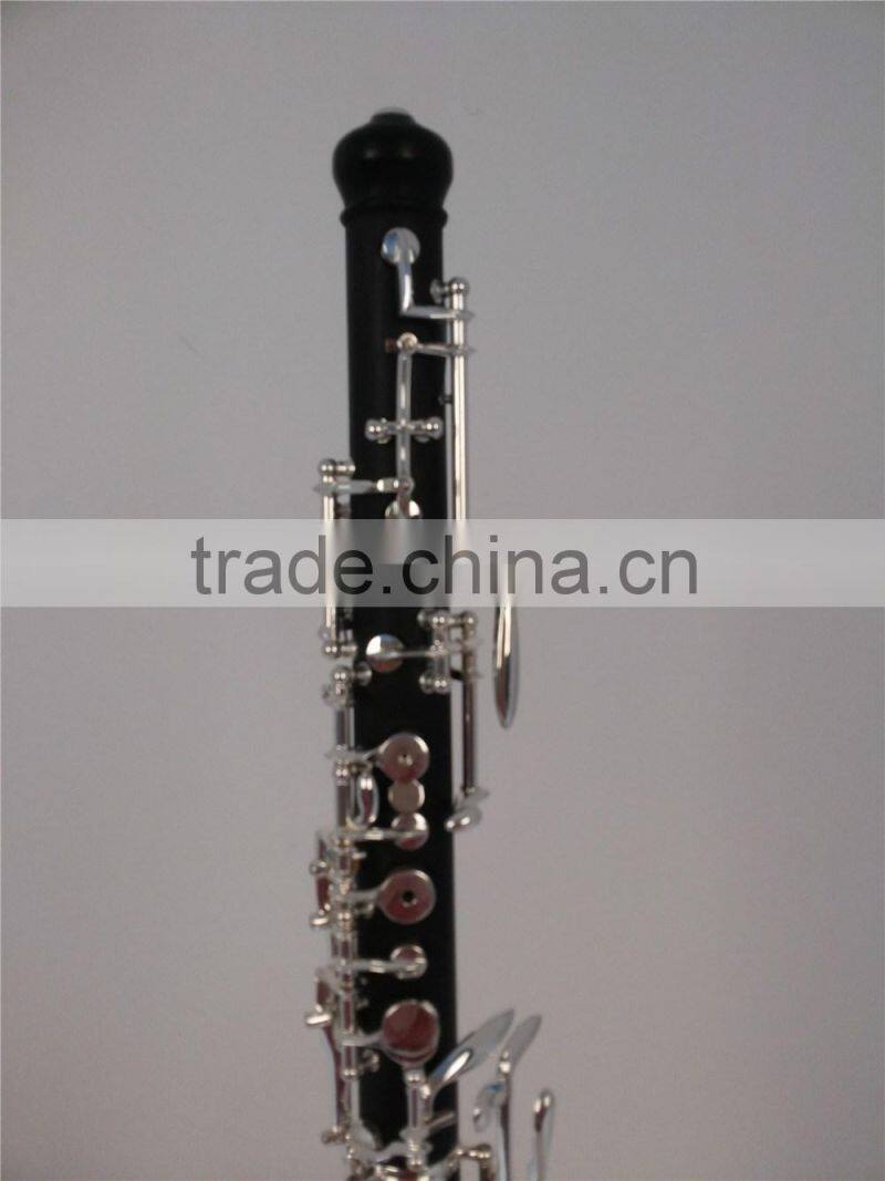 composite wood body cupronickle keys with silver plated semi automatic children type B oboe