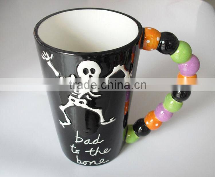 Ceramic decoration Halloween mug wholesale