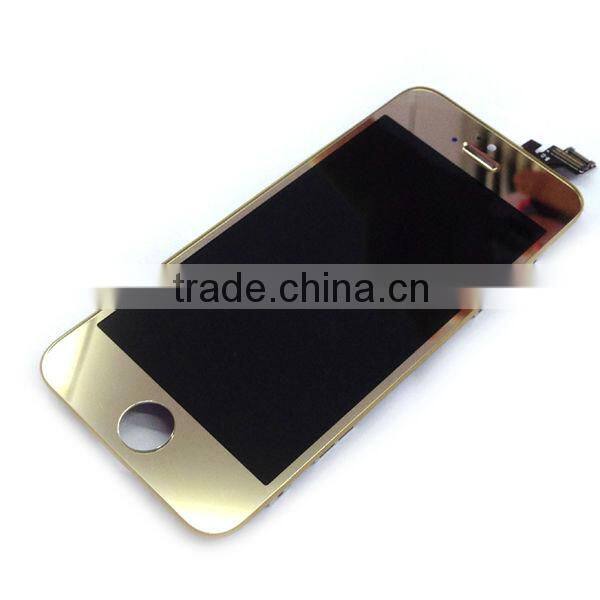 gold mirror conversion kit for iphone 5" lcd and digitizer