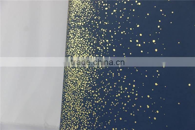 Foil Stamping leather journal simple design diary notebook