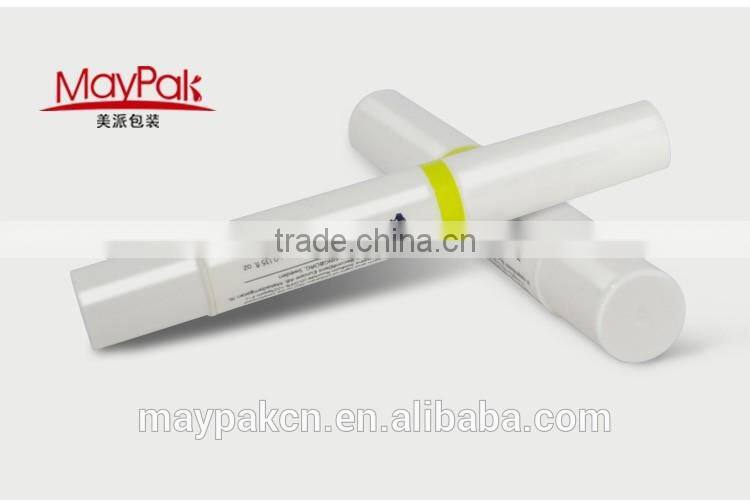 2.0 ml aluminum/plastic cosmetic pen Empty container ,lip gloss tube