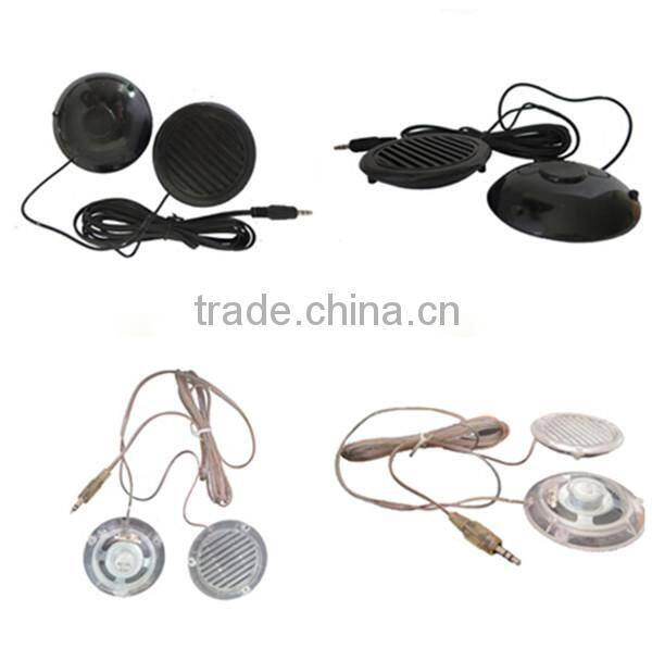 Hot selling round with wire passive mp3 mini speaker