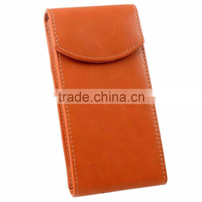 Popular simple leather PU Blocking Wallets/case/holder for iphoe & Credit Card Use