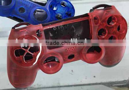 color Transparent Clear crystal Controller Full Housing Shell for Dualshock for PS4 for Playstation 4 Clear Controller shell