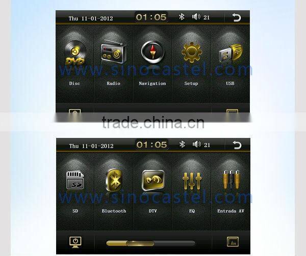 car multimedia navigation system support bluetooth handsfree
