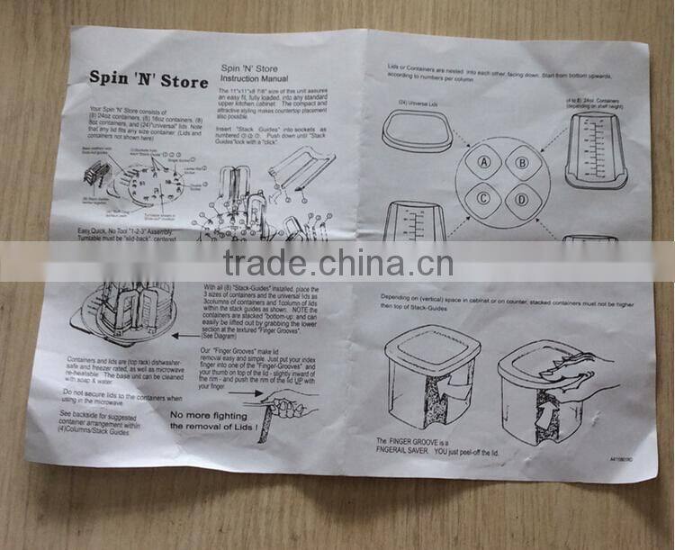 Swirl Around Carousel Organizer of 49 SETS