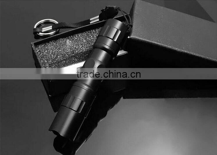led keychain waterproof flashlight zoom flashlight