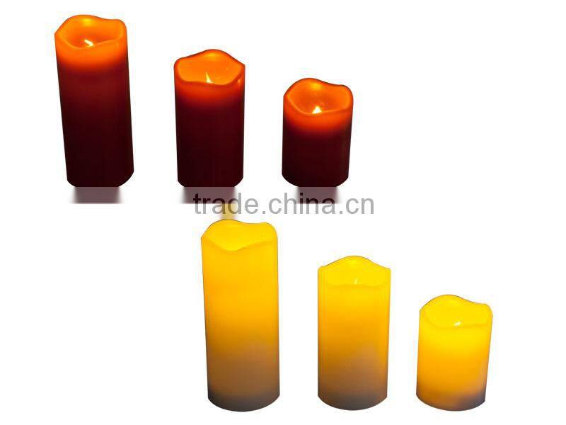 1 LED Wax candle light timer function long runtime candle light led candle light