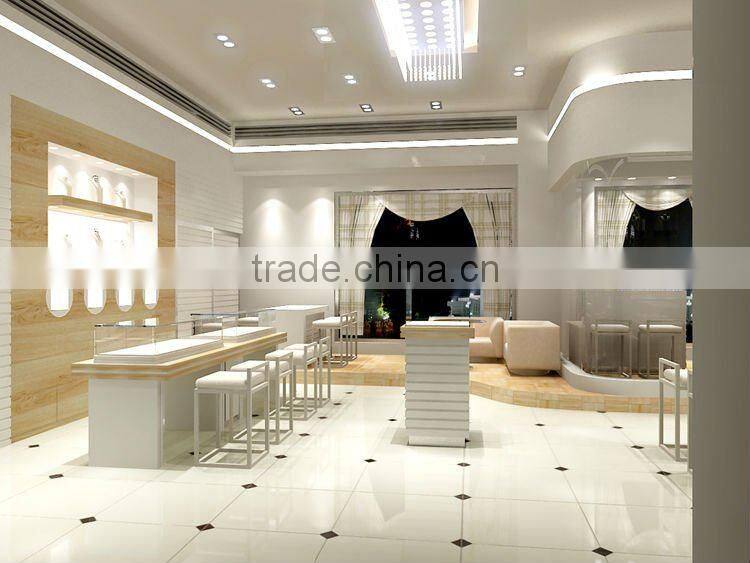 High and luxury jewelry display jewelry store interior design for shop decoration
