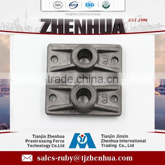 Bridge Construction Post Tension Steel Casting Monoanchorage