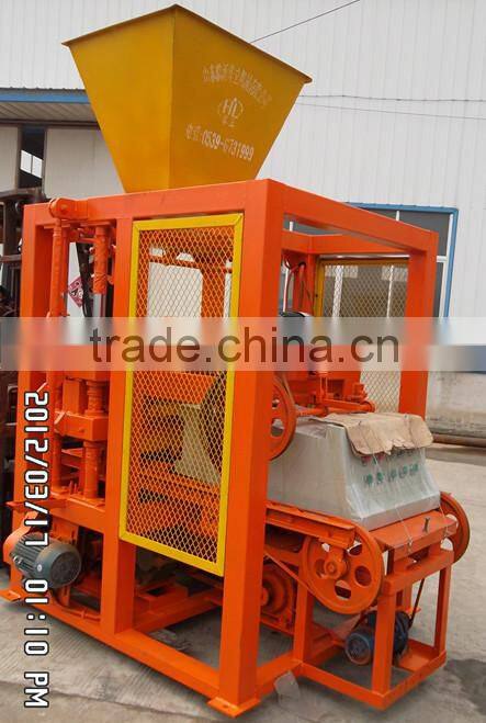 widely used concrete block making machine for sale QTJ4-25 small used block machine hot sale