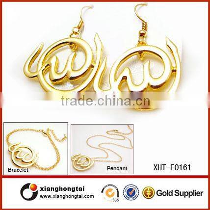 Titanium fashion bracelet muslim jewelry with AAA Zircon stone