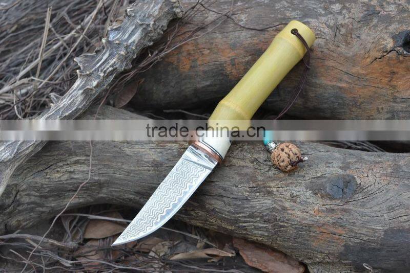 Doshower tool cutter with chef knife set of damascus steel hunting knife